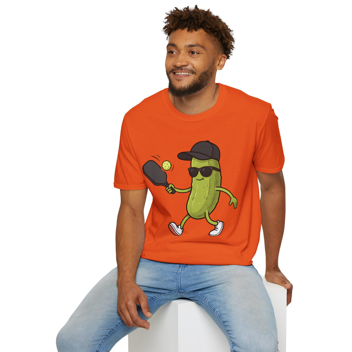 Pickle Playing Pickleball T‑Shirt