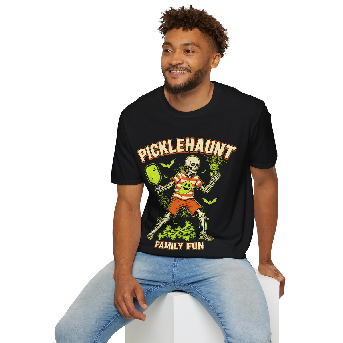 Picklehaunt Skull Pickleball