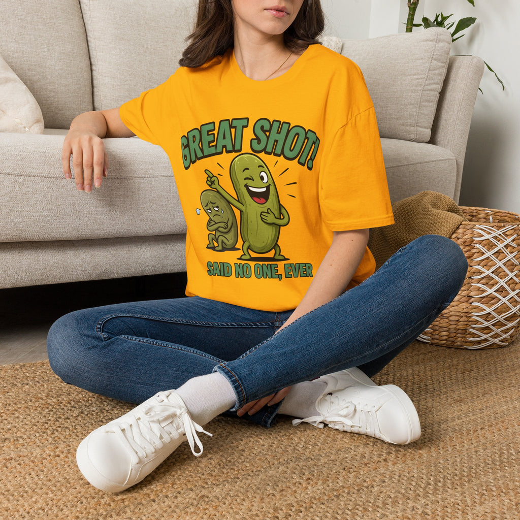 Great Shot! Funny Pickle