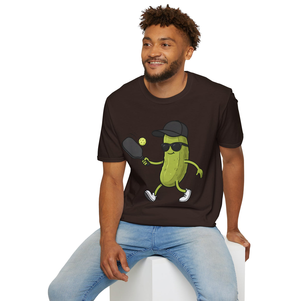 Pickle Playing Pickleball T‑Shirt