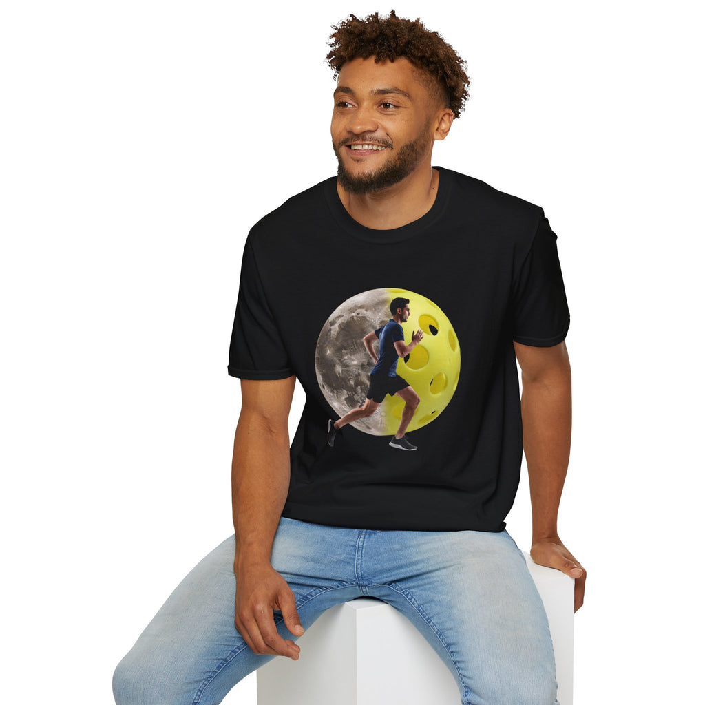 Running to the Moon T-Shirt — Runner Graphic Tee