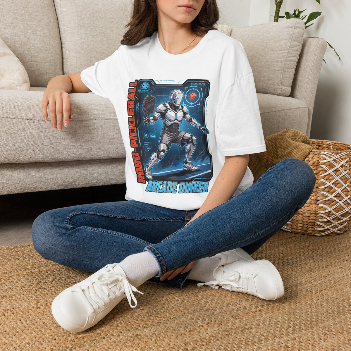 Robot Pickleball T-Shirt