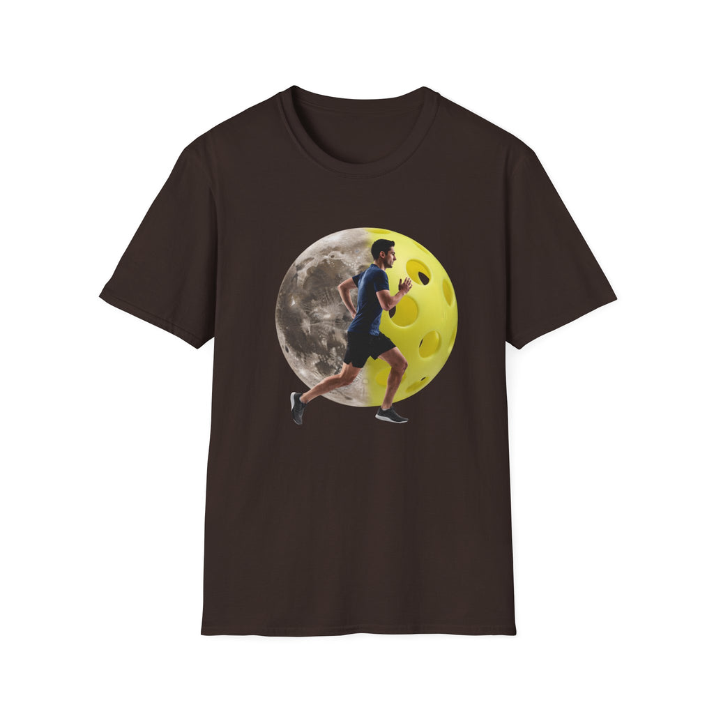 Running to the Moon T-Shirt — Runner Graphic Tee