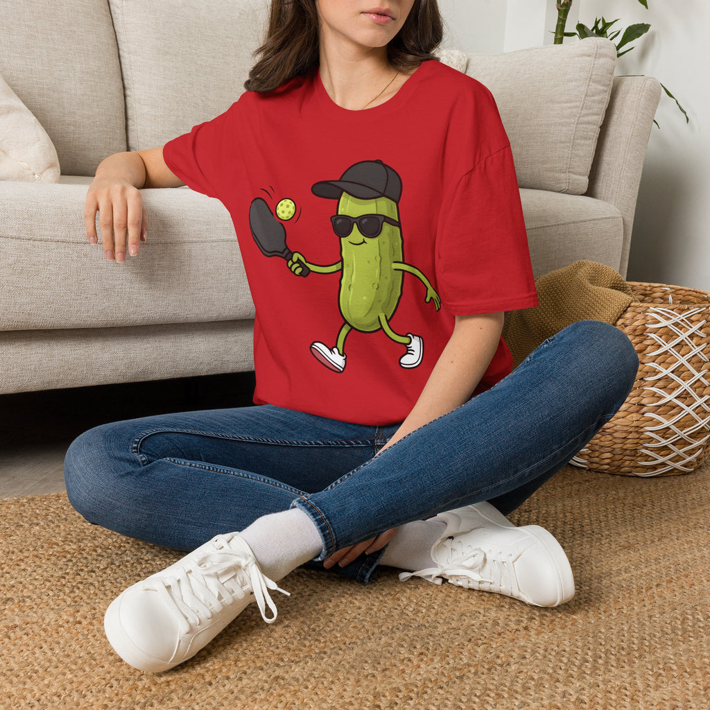 Pickle Playing Pickleball T‑Shirt