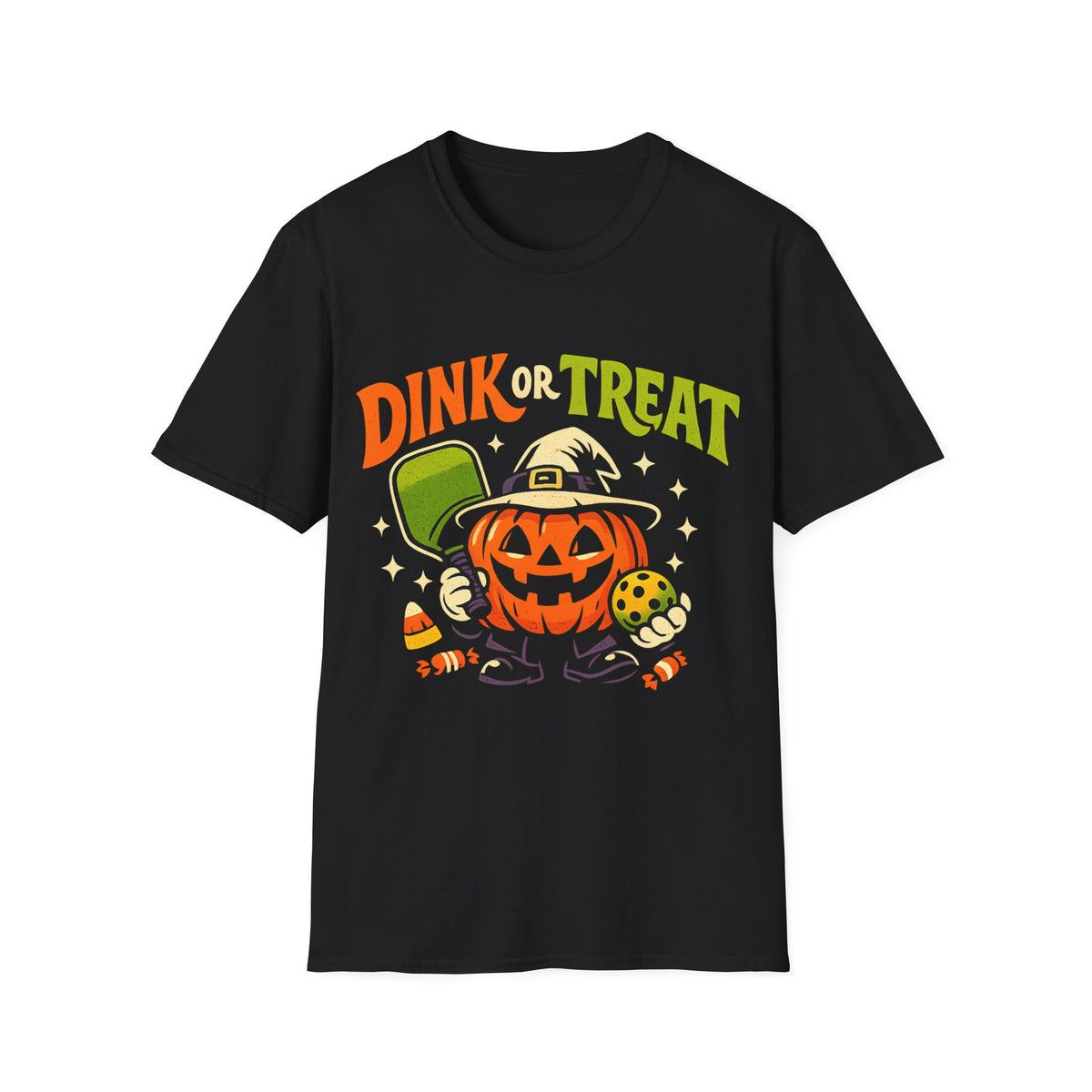 Dink or Treat Pumpkin Candy Costume Tee