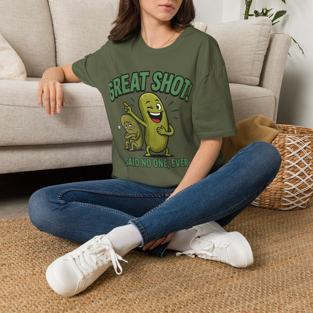 Great Shot! Funny Pickle