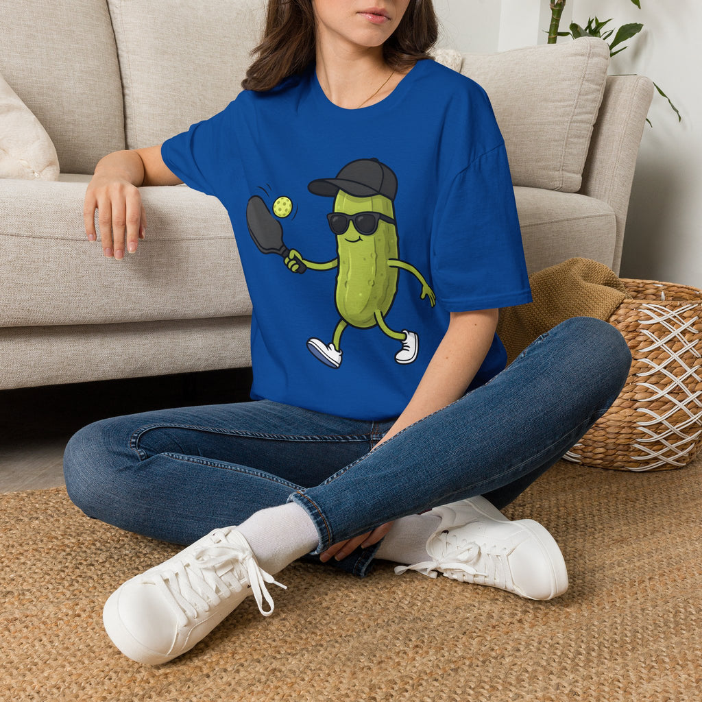 Pickle Playing Pickleball T‑Shirt