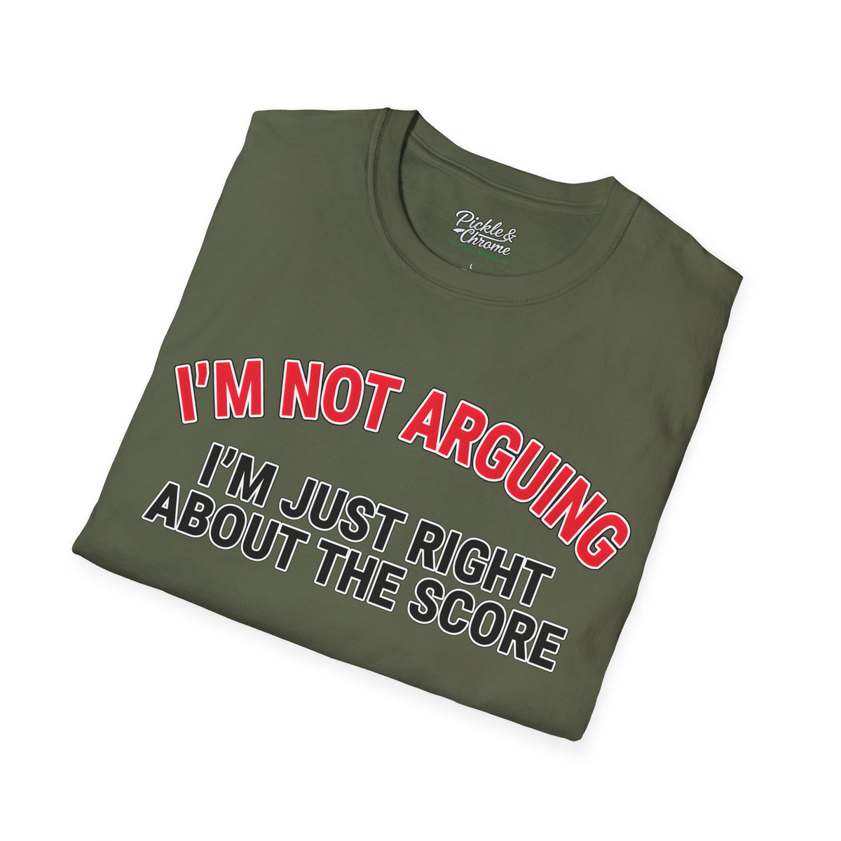 I am right