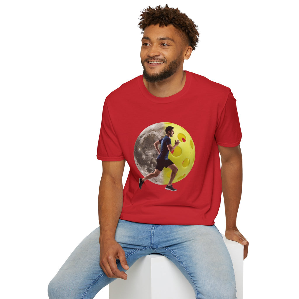 Running to the Moon T-Shirt — Runner Graphic Tee