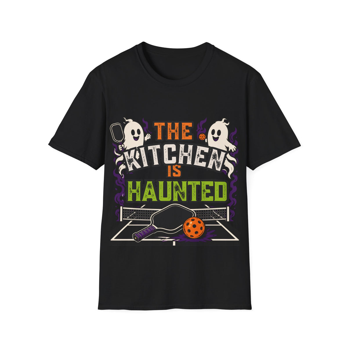 Haunted Kitchen Pickleball T‑Shirt