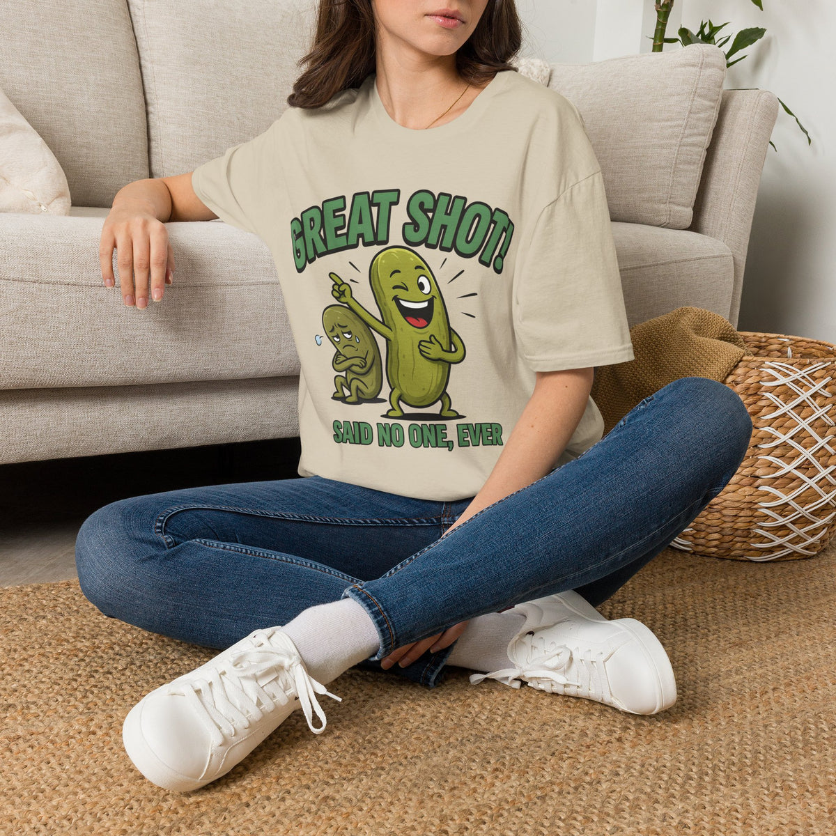 Great Shot! Funny Pickle