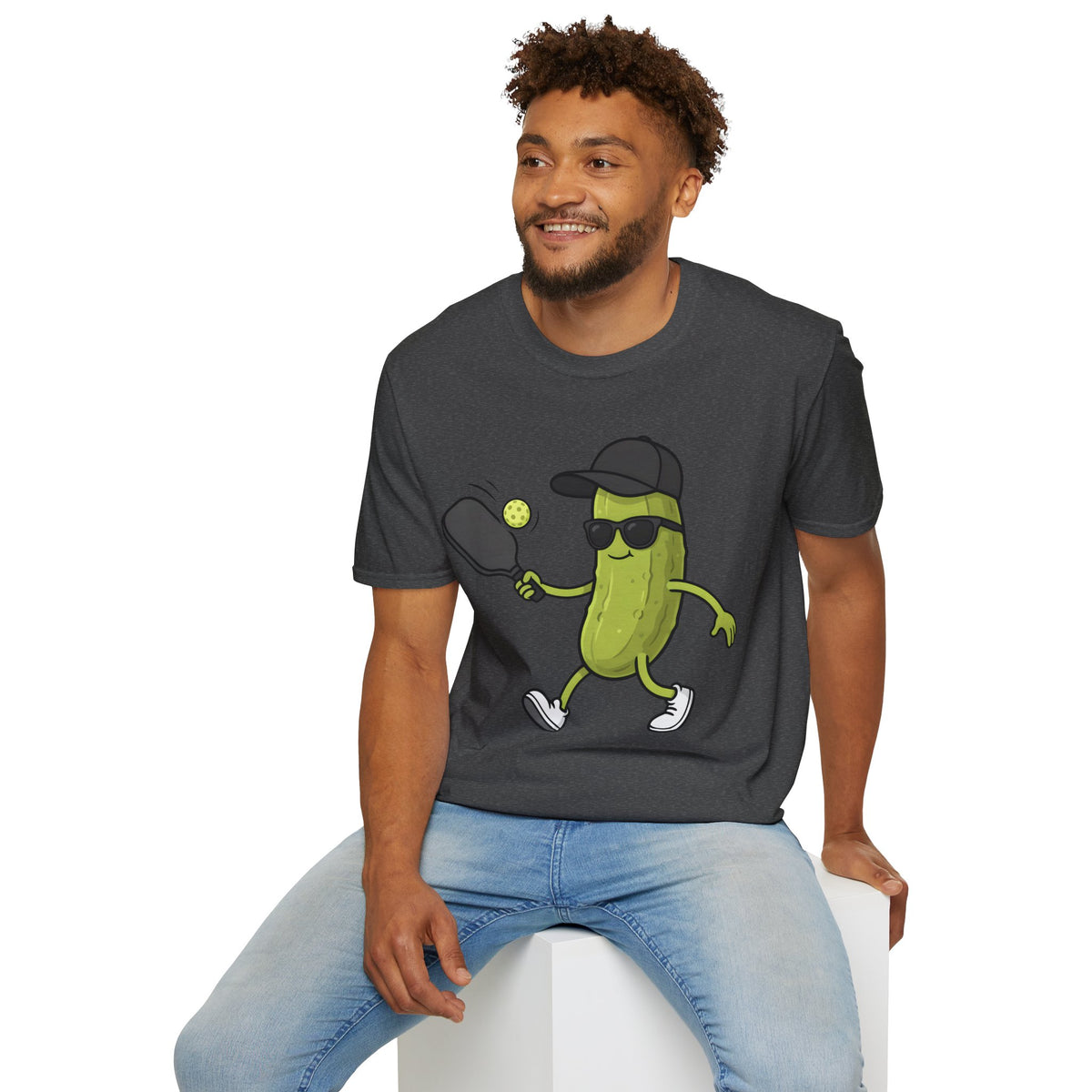Pickle Playing Pickleball T‑Shirt