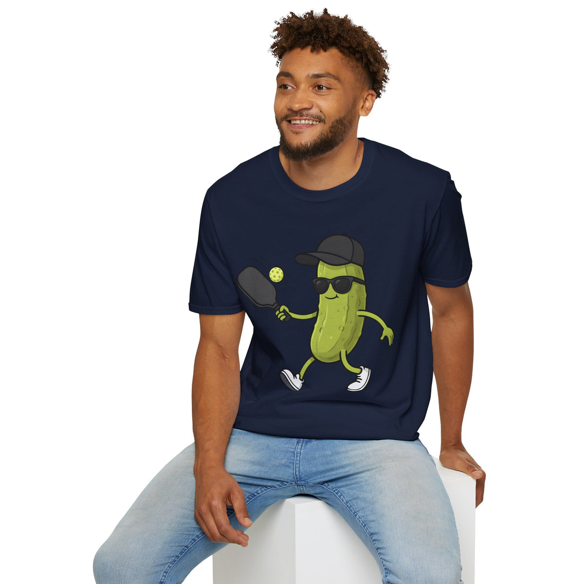 Pickle Playing Pickleball T‑Shirt